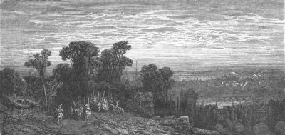 "Hampstead Heath in the Olden Time", 1872. av Gustave Dore