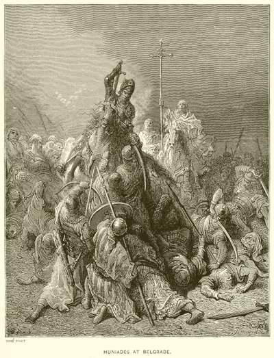 Huniades i Belgrad av Gustave Dore