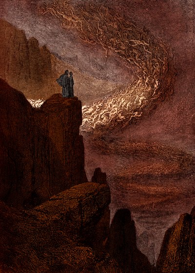 Illustration till The Divine Comedy - Hell (La Divina Commedia, L