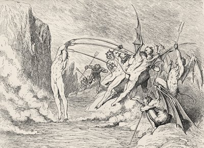 Illustration till The Divine Comedy - Hell (La Divina Commedia, L
