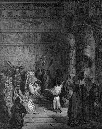 Josef tolkar Faraas dröm av Gustave Dore