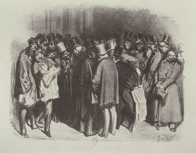 Backstage på börsen av Gustave Dore