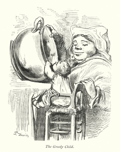 Marthas hämnd (gravyr) av Gustave Dore