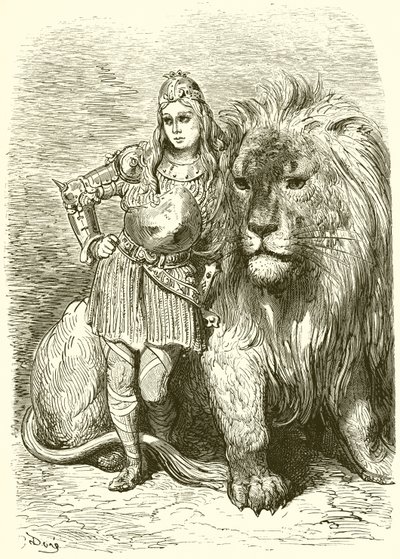 Mitaine och Oghris av Gustave Dore