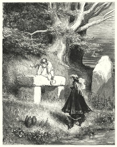 Petau-de "och; åsneskinn av Gustave Dore
