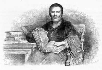 Porträtt av Rabelais - av Gustave Doré av Gustave Dore