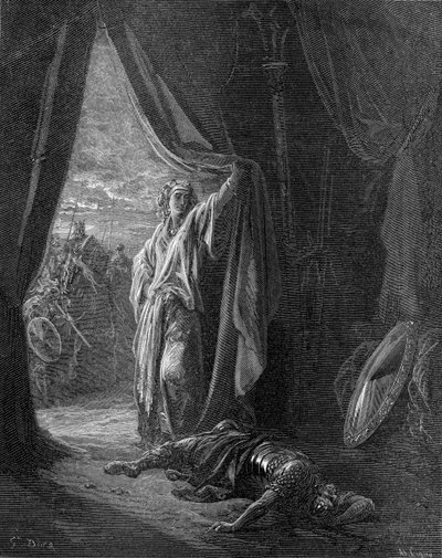 Sisera dödad av Jael av Gustave Dore