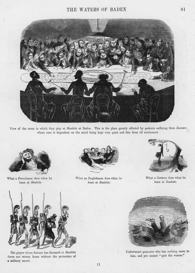 Sketches Humorous and Grotesque av Gustave Dore (gravyr) av Gustave Dore