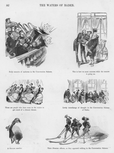 Sketcher Humorous and Grotesque av Gustave Dore (gravyr) av Gustave Dore