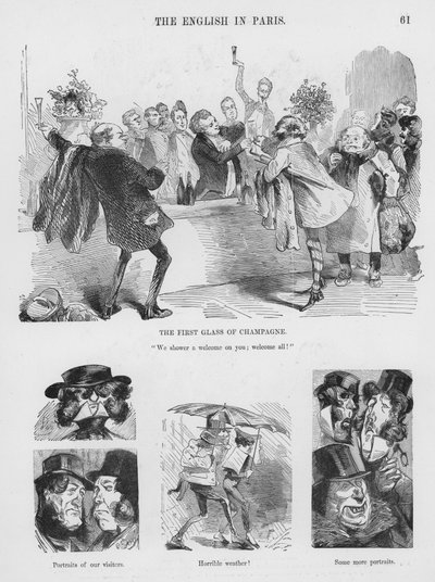 Sketches Humorous and Grotesque av Gustave Dore (gravyr) av Gustave Dore