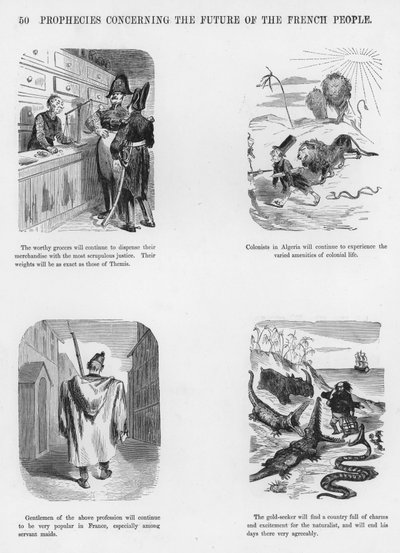 Sketches Humorous and Grotesque av Gustave Dore (gravyr) av Gustave Dore