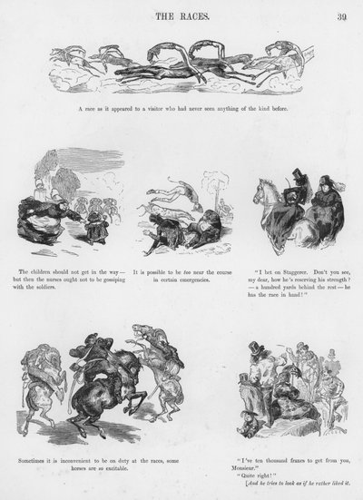 Sketches Humorous and Grotesque av Gustave Dore (gravyr) av Gustave Dore