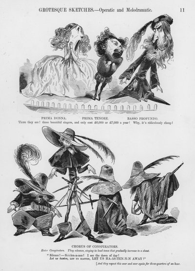 Sketches Humorous and Grotesque av Gustave Dore (gravyr) av Gustave Dore