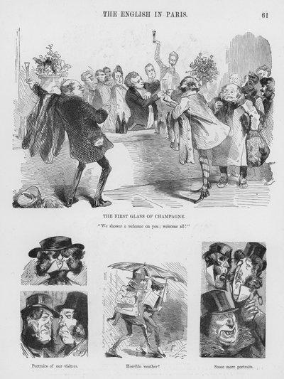 Sketches Humorous and Grotesque av Gustave Dore (gravyr) av Gustave Dore