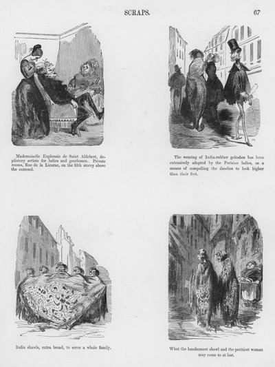 Sketches Humorous and Grotesque av Gustave Dore (gravyr) av Gustave Dore