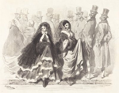 Gatubild av Gustave Dore