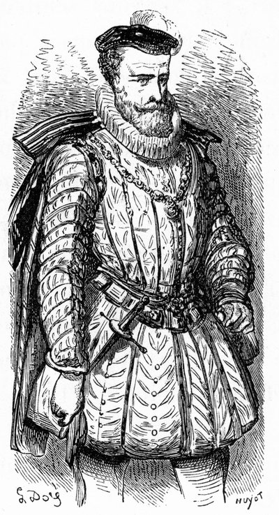 Sully (Maximilian av Bethune, baron de Rosny, hertig av Sully av Gustave Dore