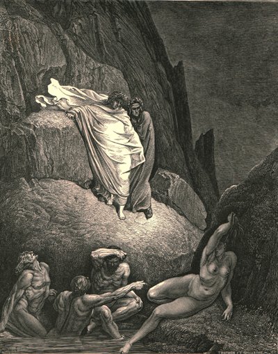 Thais är detta, skökan, c1890. av Gustave Dore