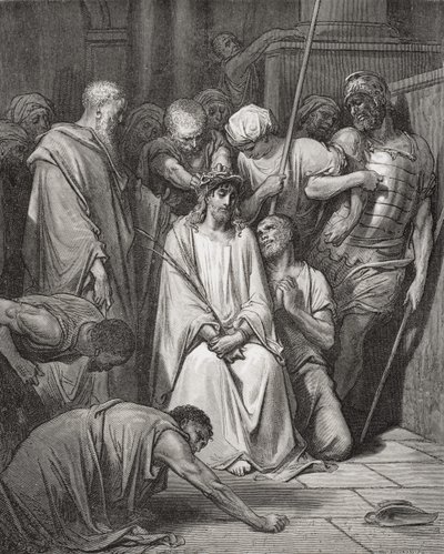 The Crown of Thorns, illustration från Dores 