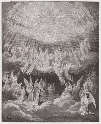Den gudomliga komedin av Gustave Dore