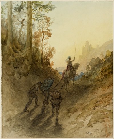 Jättarna är tillfångatagna av Gustave Dore
