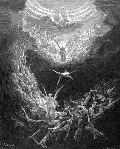 Den sista domen, 1865-1866 av Gustave Dore