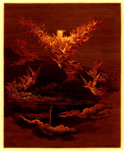 The Vision of the Sixth Heaven, illustration från 