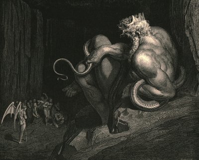 Där står Minos, c1890. av Gustave Dore