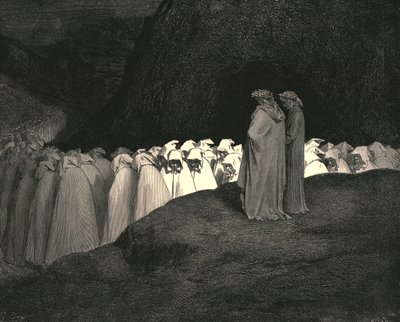 Toskansk...förakt att inte instruera oss vem du är, c1890. av Gustave Dore