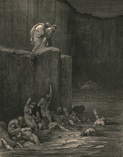 Varför girigt sålunda böjer mer på mig, c1890. av Gustave Dore