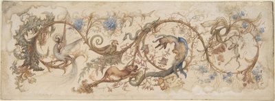 Allegori över laster, 1840-98. av Gustave Gustave Moreau,Moreau