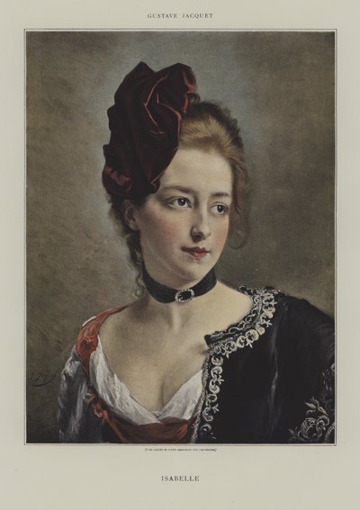 Isabelle av Gustave Jacquet
