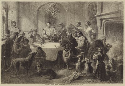 A Christmas Dinner in the Olden Time  av Gustave Janet