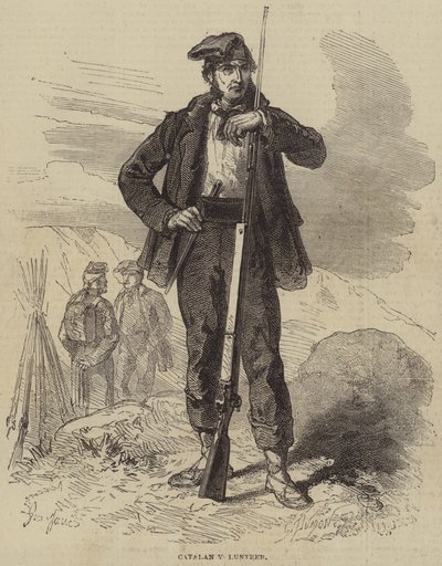 Catalan Volunteer  av Gustave Janet