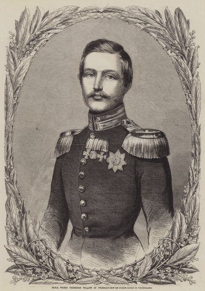 HKH Prins Fredrik William av Preussen av Gustave Janet