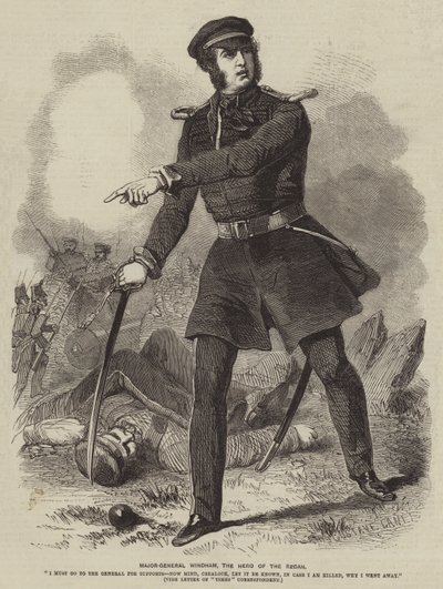 Generalmajor Windham, Redans hjälte av Gustave Janet