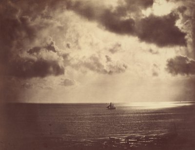 Brig on the Water, 1856. av Gustave Le Gray