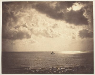 Brig on the Water, 1856. av Gustave Le Gray