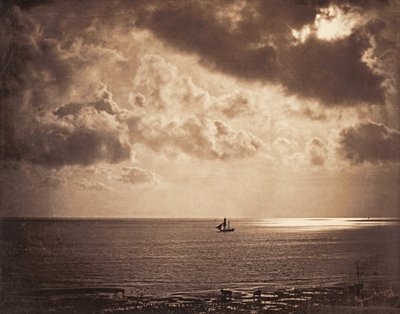 Briggen på vattnet av Gustave Le Gray