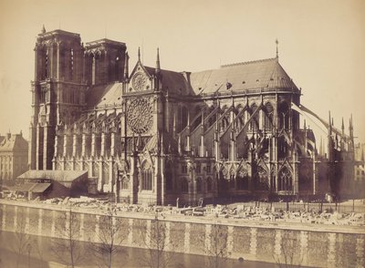 Katedralen Notre-Dame de Paris av Gustave Le Gray