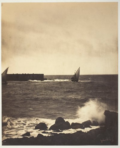 The Breaking Wave av Gustave Le Gray