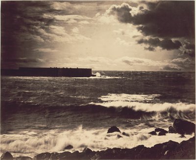 Den stora vågen, Sète av Gustave Le Gray