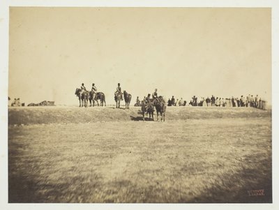 Utan titel [kavalleri], 1857. av Gustave Le Gray