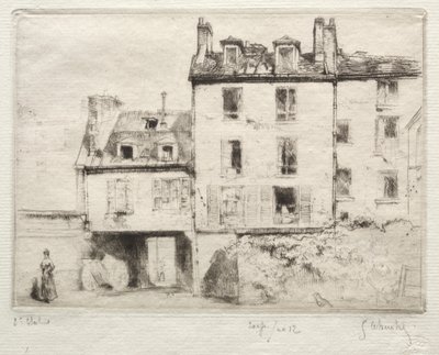 Rue Lacépède: hjärtat av Aciereur Cottens av Gustave Leheutre