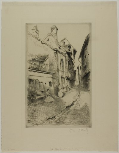 Skolgatan, Troyes av Gustave Leheutre