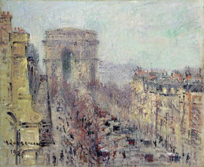 Avenue de Friedland, Paris av Gustave Loiseau