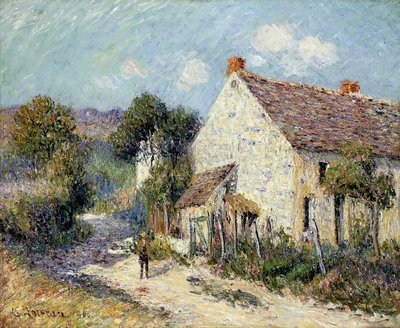 Seine-et-Oises landskap; Sein-et-Oises landskap, 1906 av Gustave Loiseau