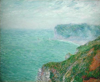 Klipporna vid Fecamp av Gustave Loiseau