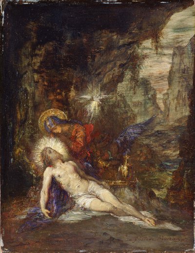 Pieta av Gustave Moreau