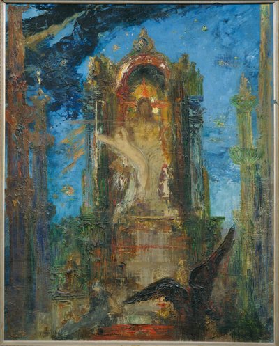 Jupiter et Semele (målning på duk) av Gustave Moreau